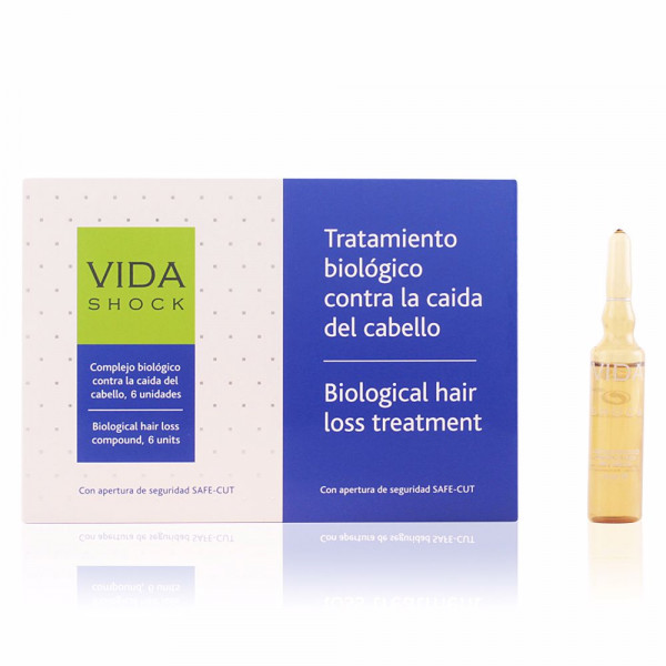 Vida Shock Traitement Biologique Contre La Chute Des Cheveux - Luxana Soins capillaires 6 pcs