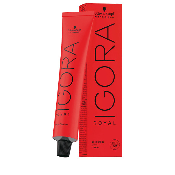 Igora royal permanent color creme - Schwarzkopf Coloration de cheveux 60 ml