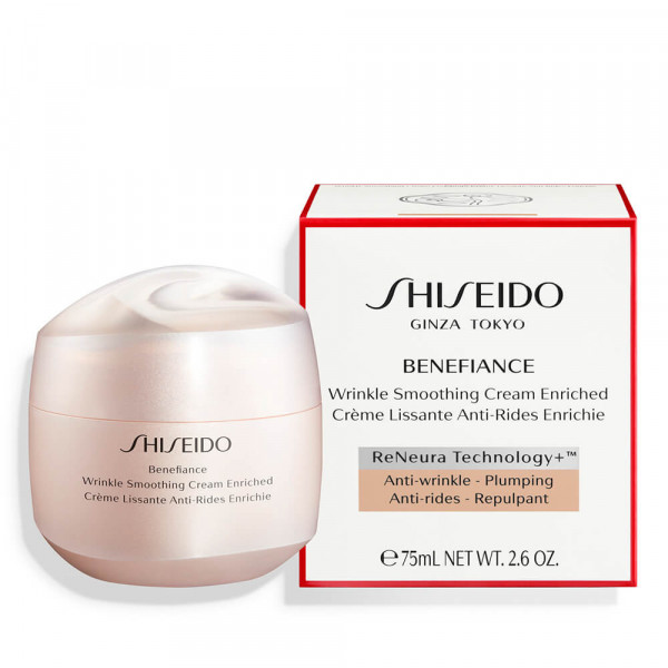 Benefiance Crème Lissante Anti-Rides Enrichie - Shiseido Soin Anti-âge et anti-rides 75 ml