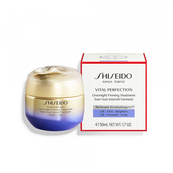 Vital Perfection Soin Nuit Intensif Fermeté - Shiseido Soin Anti-âge et anti-rides 50 ml