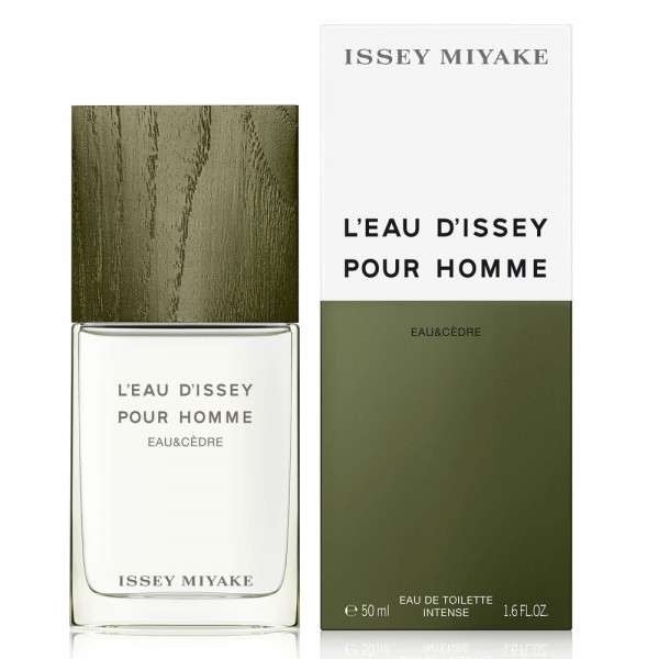 L'eau d'issey pour homme eau & cèdre - issey miyake eau de toilette intense spray 50 ml