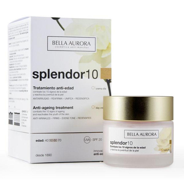 Splendor 10 Tratamiento anti-edad - Bella Aurora Huile, lotion et crème corps 50 ml
