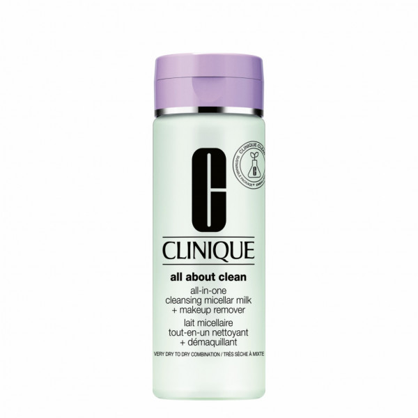 All About Clean cleansing micellar milk + makeup remover Clinique Nettoyant Démaquillant