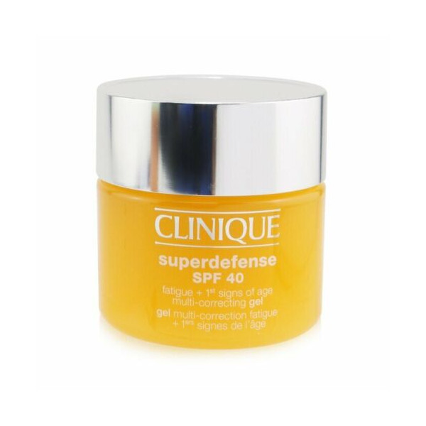 Superdefense Gel muti-correction fatigue - Clinique Protection solaire 50 ml