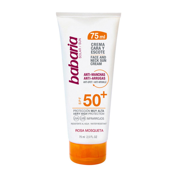 Solar Crema cara y escote - Babaria Protection solaire 75 ml