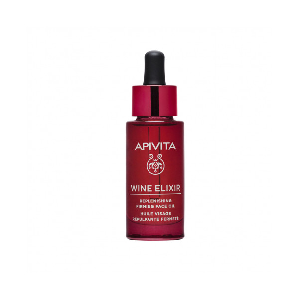 Wine Elixir Repleneshing Firming Face Oil - Apivita Soin Anti-âge et anti-rides 30 ml