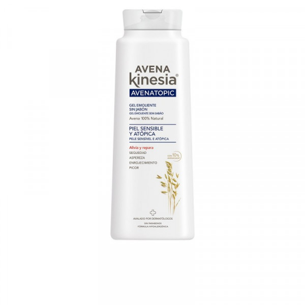 Atopic gel emoliente sin jabón - Avena Kinesia Huile, lotion et crème corps 600 ml