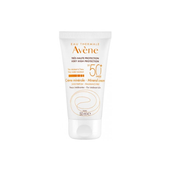 Eau Thermale Crème minèrale - Avène Protection solaire 50 ml