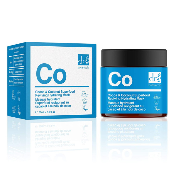 CO Masque hydratant Superfood revigorant au cacao et à la noix de coco - Dr. Botanicals Masque 50 ml