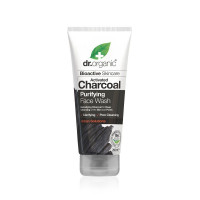 Bioactive skincare activated charocoal purifying face wash
