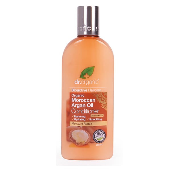 Bioactive Haircare Organic Moroccan Argan Oil - Dr. Organic Après-shampoing 265 ml