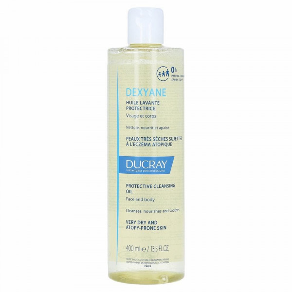 Dexyane Huile lavante protectrice - Ducray Nettoyant - Démaquillant 400 ml