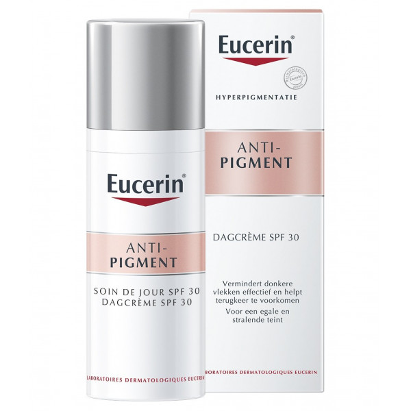 Antip-pigment soin de jour SPF30 - Eucerin Huile, lotion et crème corps 50 ml