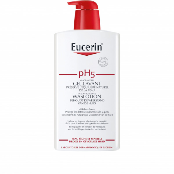 PH5 Gel lavant - Eucerin Nettoyant - Démaquillant 1000 ml