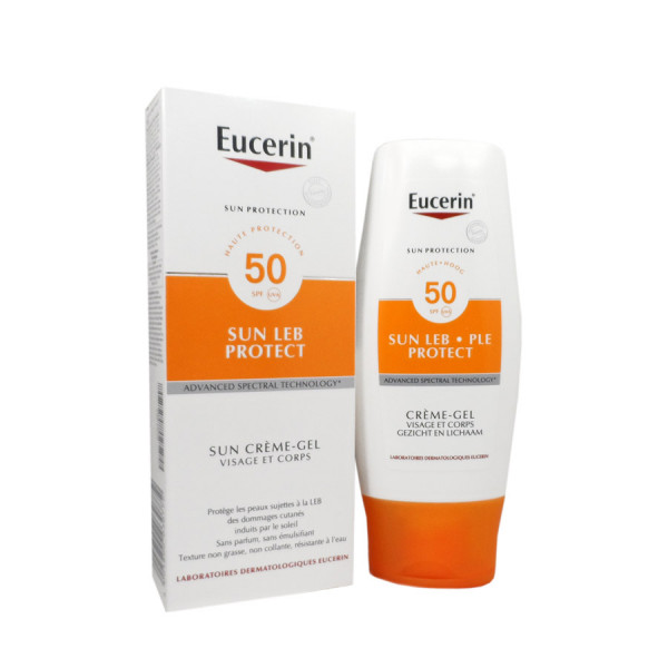 Sun protection sun leb protect Crème-gel - Eucerin Protection solaire 150 ml