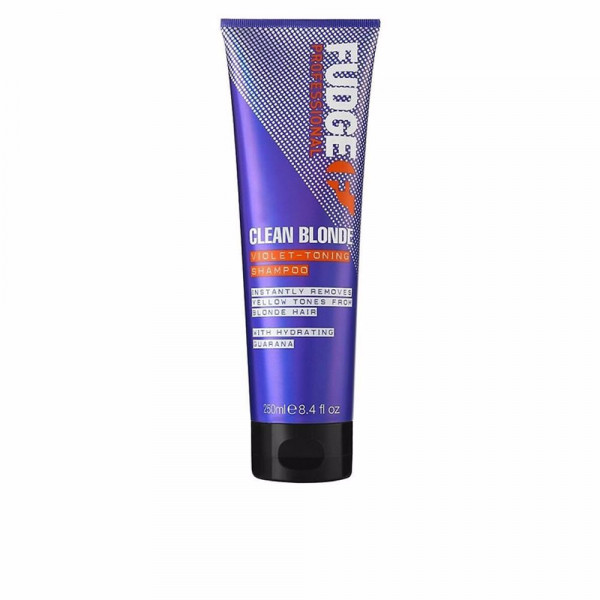 Fudge Care Clean Blonde shampoing tonifiant pour cheveux blonds 250 ml