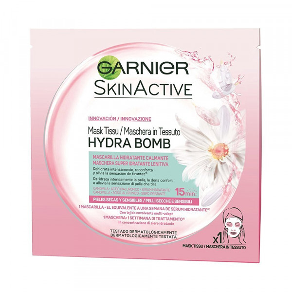 Skin Active Masque Hydra Bomb - Garnier Soin hydratant et nourrissant 1 pcs