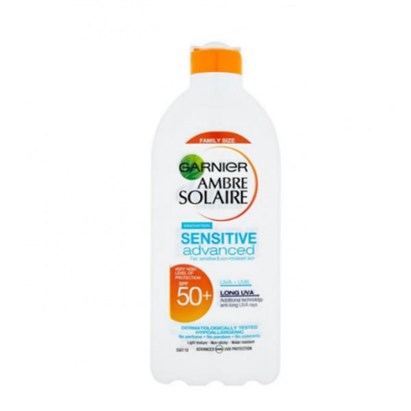 Delial ambre soleil Sensitive advanced - Garnier Protection solaire 400 ml