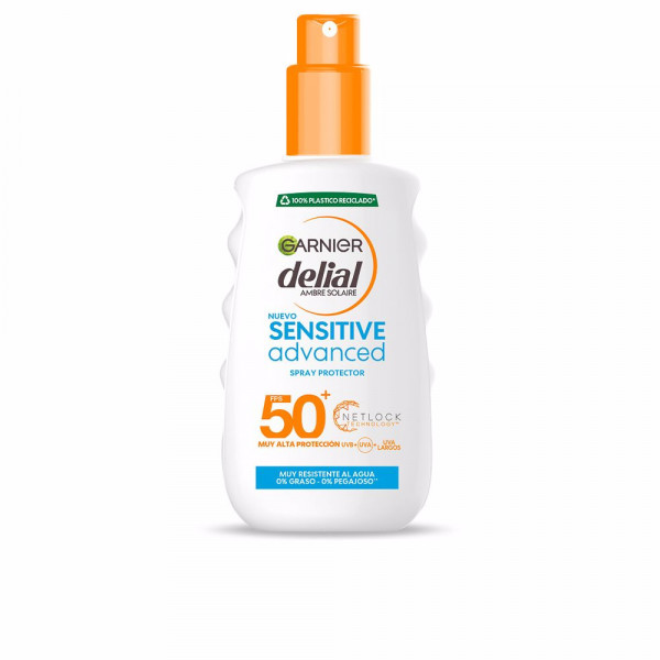 Delial ambre soleil Sensitive advanced - Garnier Protection solaire 200 ml