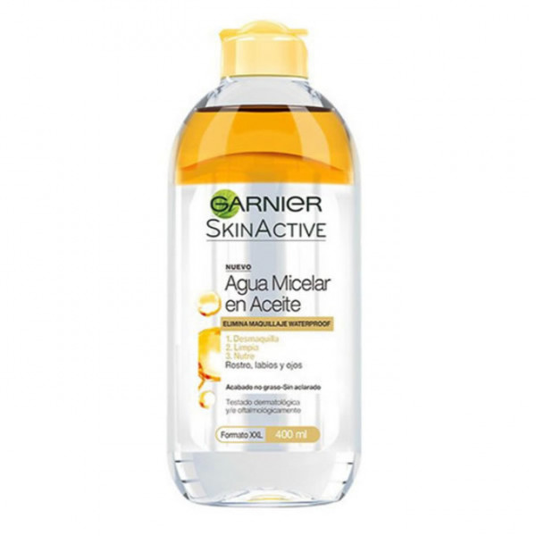 Skinactive Eau Micellaire Garnier 3600541744523 – Huile Waterproof, Tous Types de Peaux - vue 3