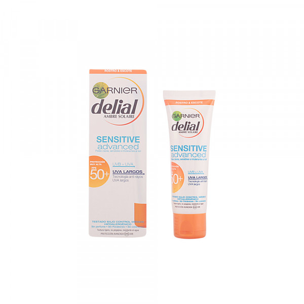 Delial ambre soleil Sensitive advanced - Garnier Protection solaire 50 ml