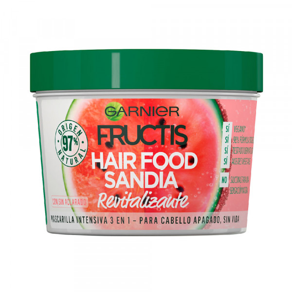 Fructis Hair Food Sandia Revitalisant - Garnier Soins capillaires 350 ml