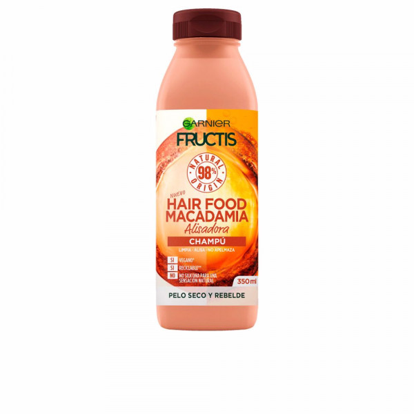 Fructis Hair Food Macadamia Alisadora - Garnier Shampoing 350 ml