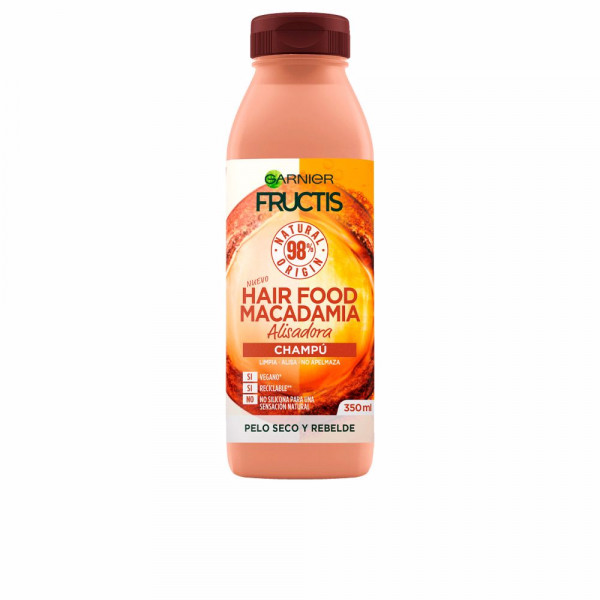 Fructis Hair Food Macadamia Alisadora Garnier Shampoing
