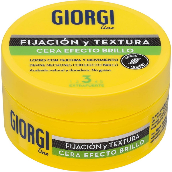 Fijacion Y Textura Cera Effecto Brillo - Giorgi Line Soins capillaires 75 ml