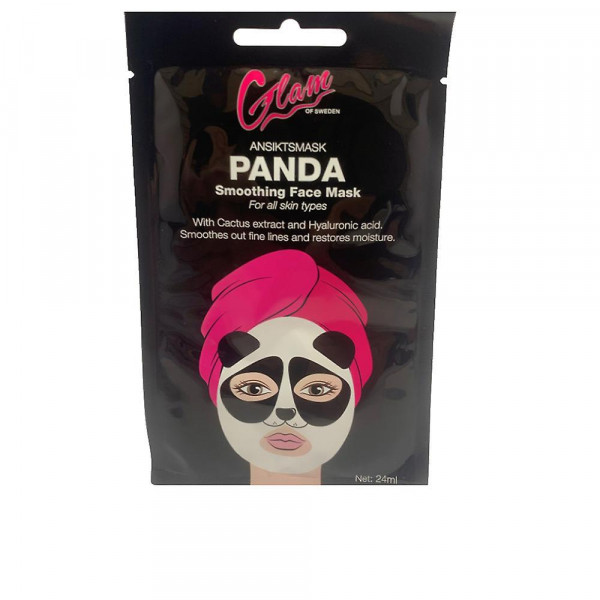 Panda Smoothing Face Mask - Glam Of Sweden Masque 24 ml