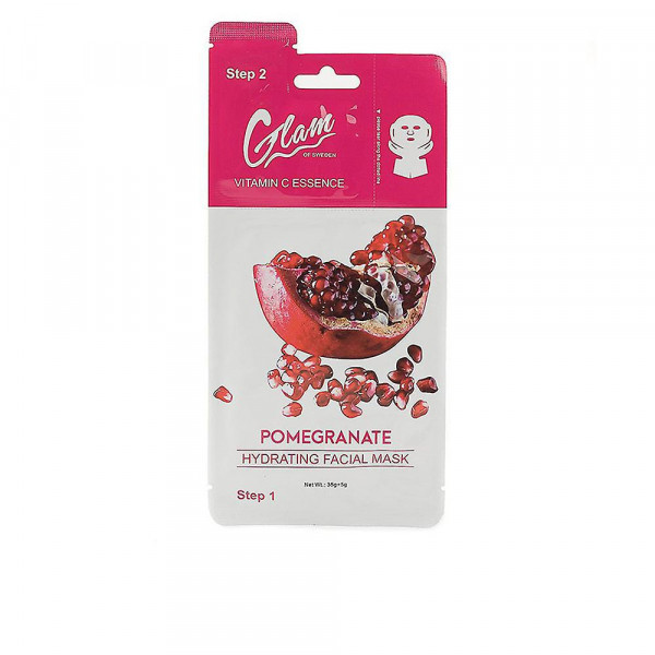 Pomegranate Hydrating facial mask - Glam Of Sweden Masque 5 g