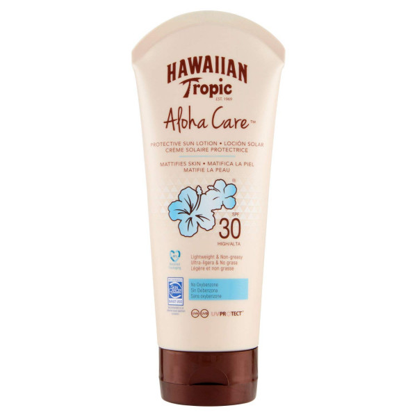 Aloha care Crème solaire protectrice - Hawaiian Tropic Protection solaire 180 ml