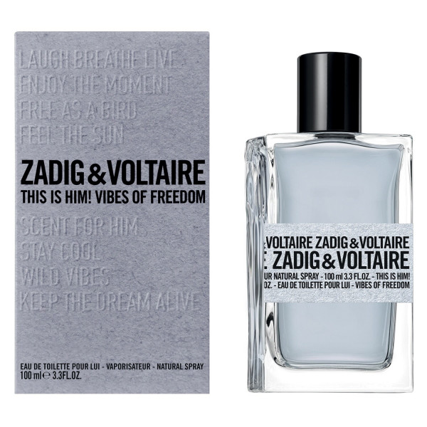 This Is Him! Vibes Of Freedom - Zadig & Voltaire Eau De Toilette Spray 100 ml