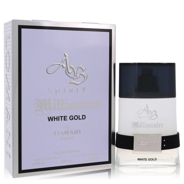 AB Spirit Millionaire White Gold - Lomani Eau De Parfum Spray 100 ml