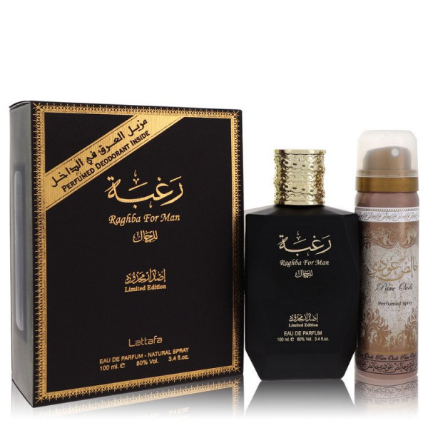 Raghba For Man - Lattafa Coffret Cadeau 100 ml