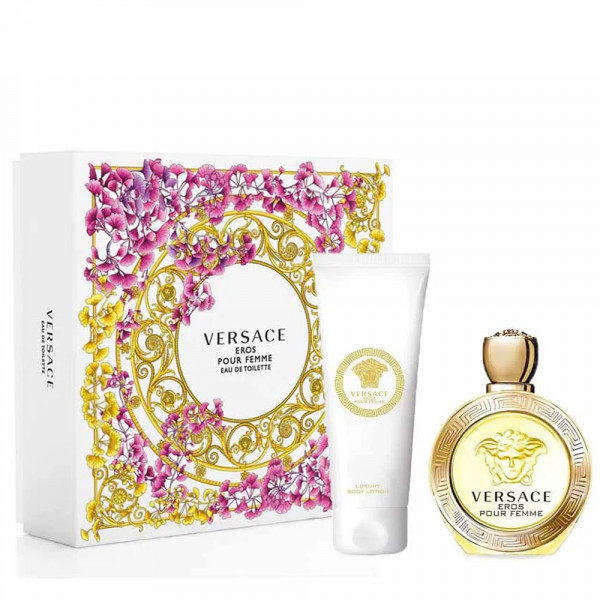 Eros pour femme - versace coffret cadeau 100 ml