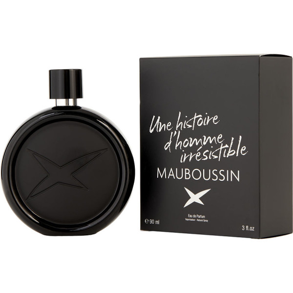 Une histoire d'homme irrésistible - mauboussin eau de parfum spray 90 ml