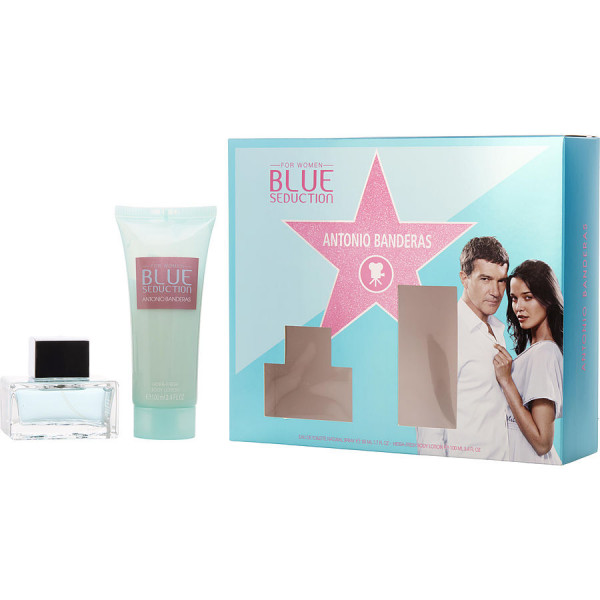 Blue seduction pour femme - antonio banderas coffret cadeau 50 ml