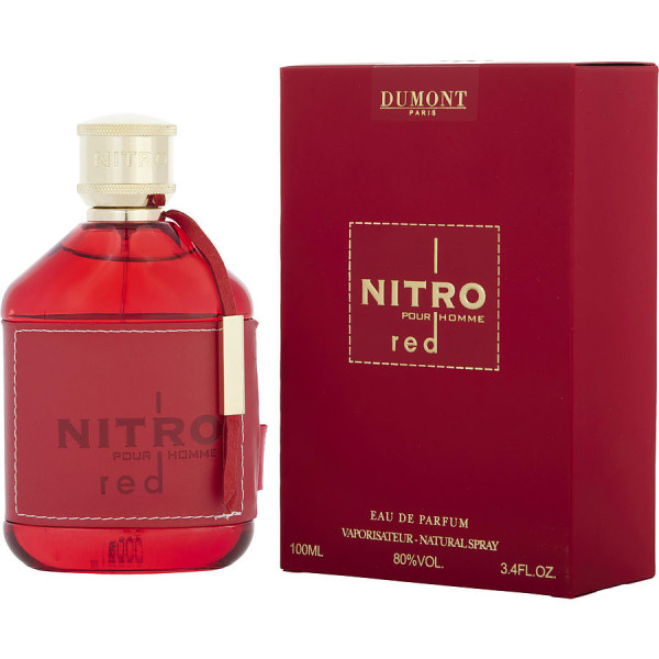 Nitro red pour homme - dumont eau de parfum spray 100 ml