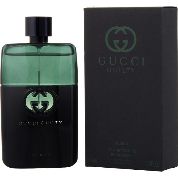 Gucci guilty black pour homme - gucci eau de toilette spray 90 ml