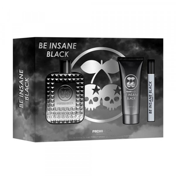 Be Insane Black Men - Pacha Ibiza Coffret Cadeau 110 ml