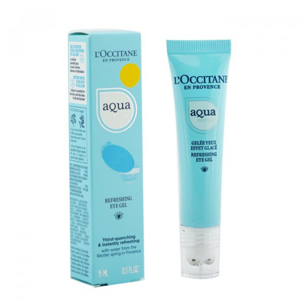 Aqua Réotier Gelée Yeux Effet Glacé - L'Occitane Contour des yeux 15 ml