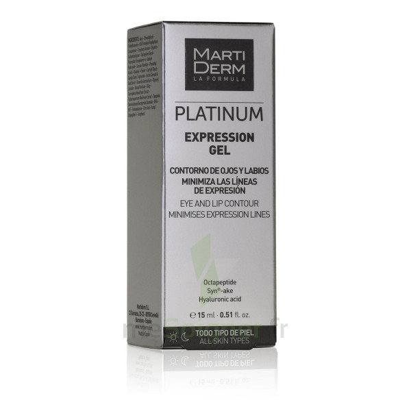 Platinum Expression Gel - Martiderm Contour des yeux 15 ml