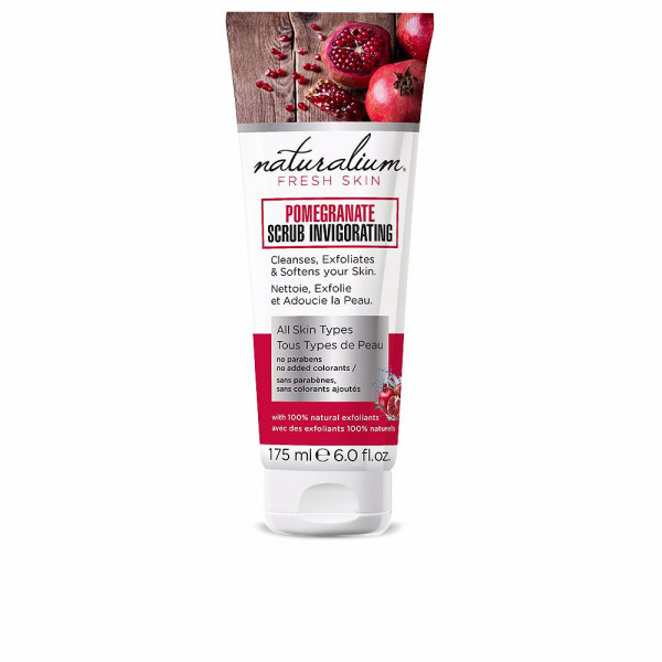 Fresh Skin Pomegranate Scrub Invigorating - Naturalium Gommage et exfoliant visage 175 ml