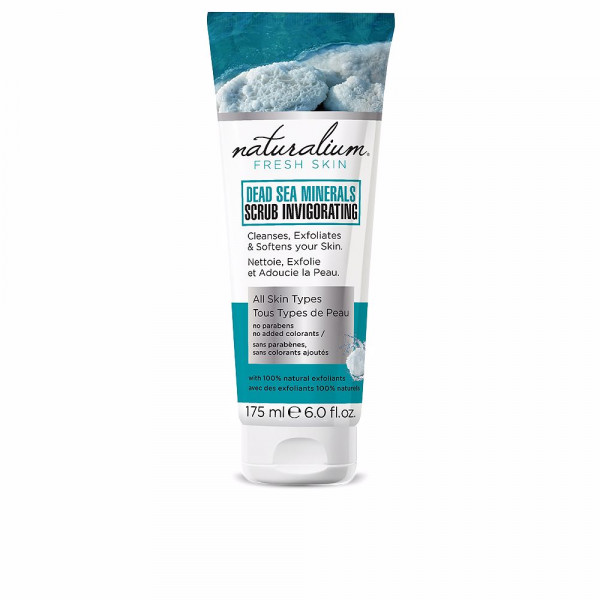 Fresh Skin Dead Sea Minerals Scrub Invigorating - Naturalium Gommage et exfoliant visage 175 ml
