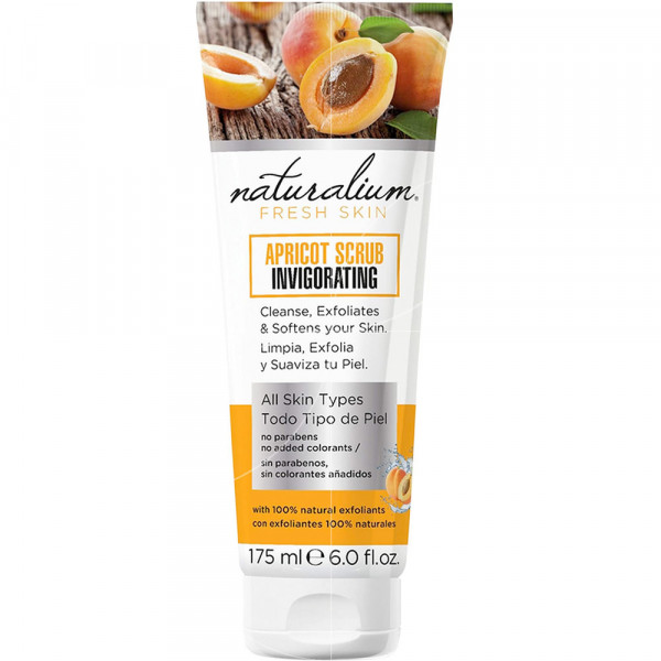 Fresh Skin Apricot Scrub Invigorating - Naturalium Gommage et exfoliant visage 175 ml