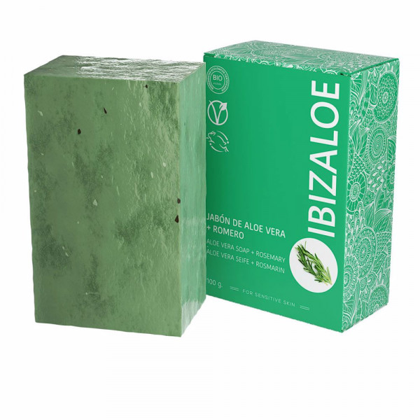 Aloe vera soap + rosemary - Ibizaloe Huile, lotion et crème corps 100 g