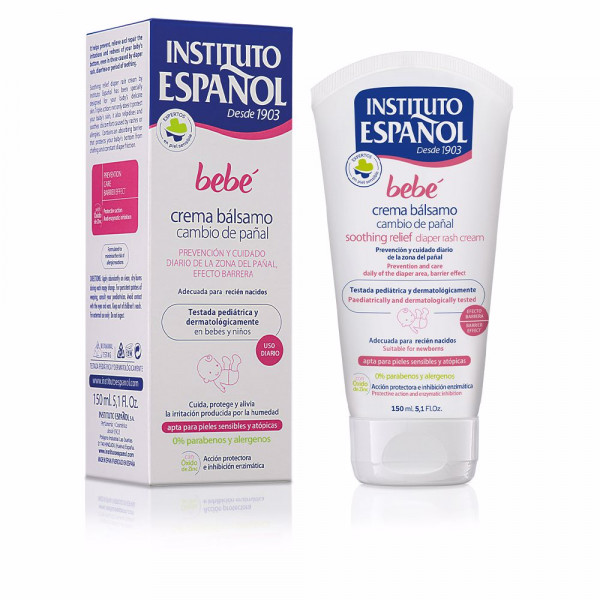 Bebé crema bálsamo cambio de pañal - Instituto Español Huile, lotion et crème corps 150 ml