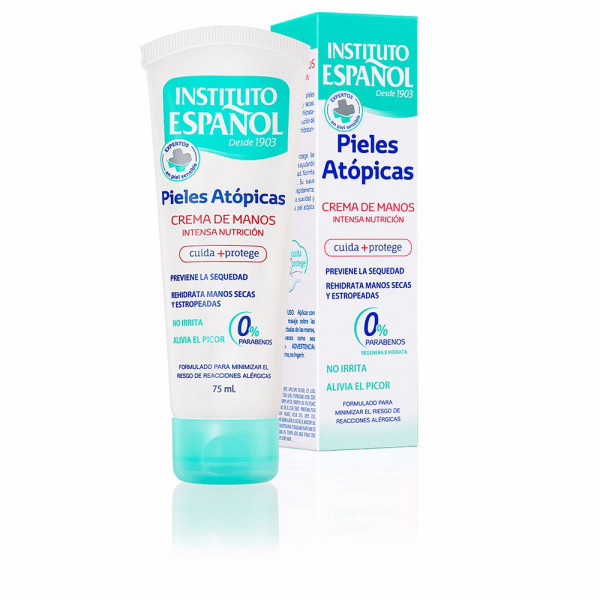Pieles Atopicas Crema de manos intensa nutrición - Instituto Español Huile, lotion et crème corps 75