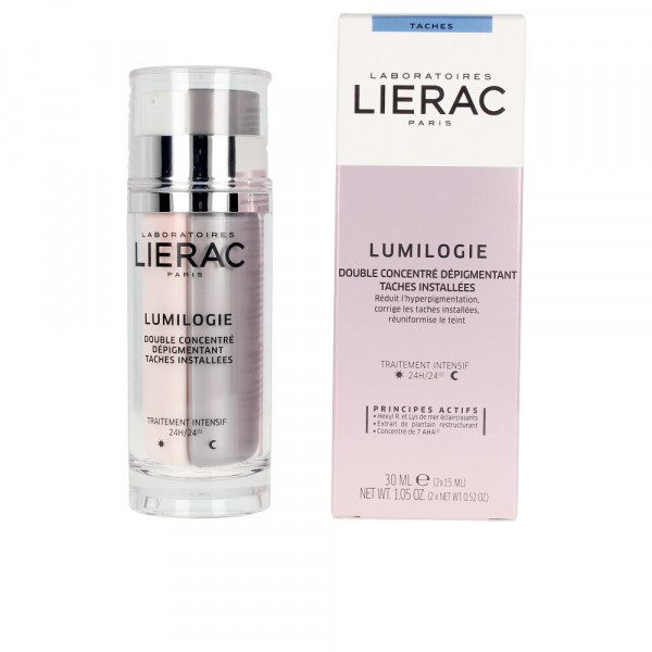 Lumilogie Double concentré dépigmentant taches installés - Lierac Huile, lotion et crème corps 30 ml